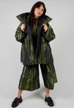High Tops^Murmur Jersey Top in Green