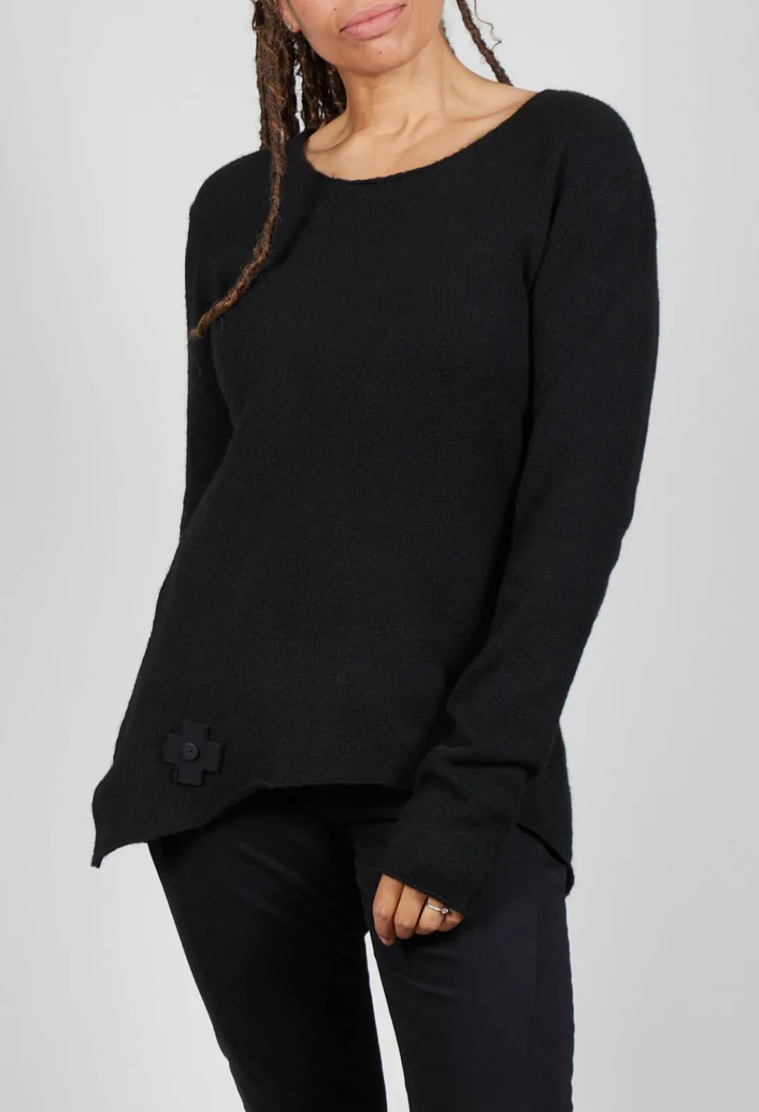 Pluslavie Jumpers^My Knit in Black