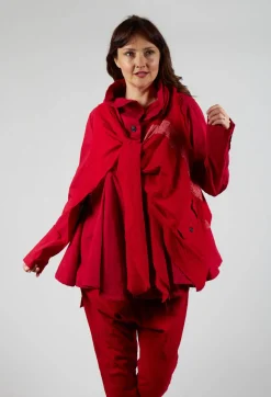 Rundholz Mainline Jackets^Neck Tie Jacket in Cardinal