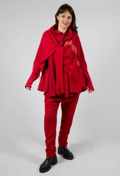 Rundholz Mainline Jackets^Neck Tie Jacket in Cardinal