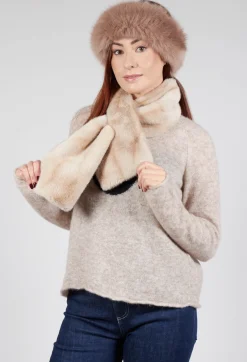 Rene Derhy Scarves^Neige Scarf in Beige