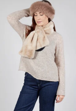 Rene Derhy Scarves^Neige Scarf in Beige