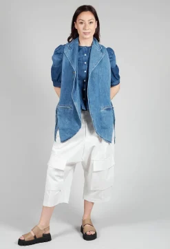 High Tops^Nicety Top in Denim Blue