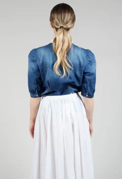 High Tops^Nicety Top in Denim Blue