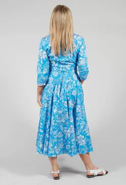 Lavi Dresses^Ninni Dress in Turchese-Panna
