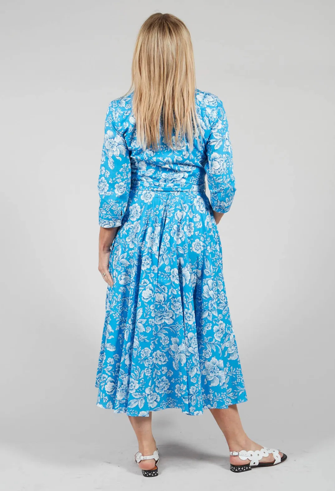 Lavi Dresses^Ninni Dress in Turchese-Panna