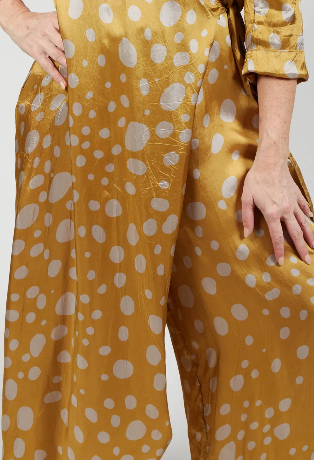 Jayko Jumpsuits^Nungua Jumpsuit in Curry