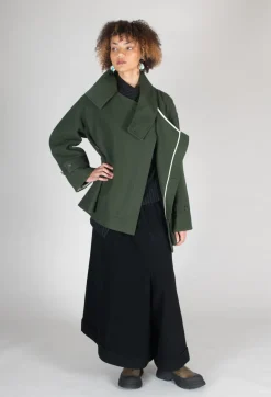 SOH Trousers^Odd Leg Trousers in Black
