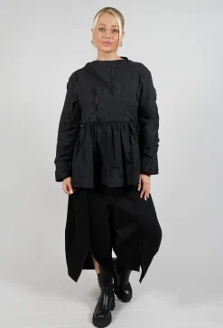 Xenia Design Tops^Oman Blouse in Black