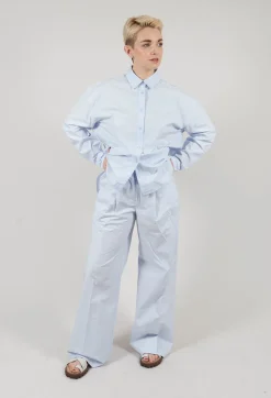 Ecoalf Trousers^Oniaralf Trousers in Sky Blue