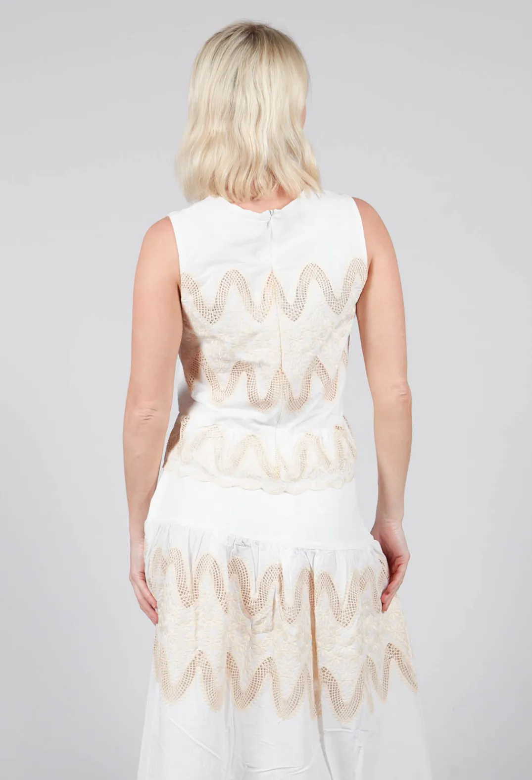 Rene Derhy Tops^Onxy Top in Blanc
