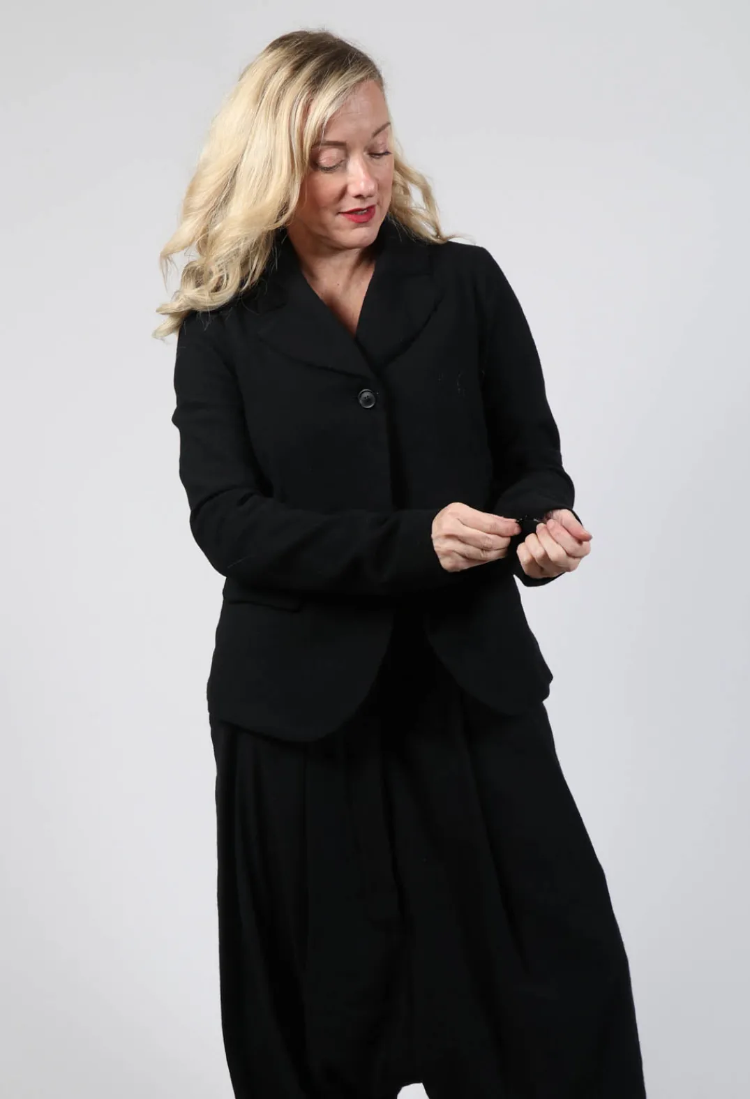 Rundholz Mainline Jackets^Open Arm Jacket in Black