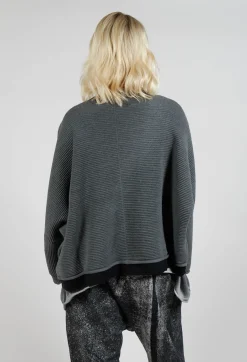 Moyuru Cardigans^Open Front Cardigan in Grey