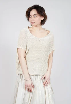 Rundholz Mainline Jumpers^Open Knit Jumper in Galaxy