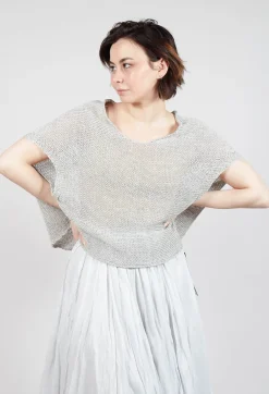 Rundholz Mainline Jumpers^Open Knit Jumper in Moon Mel