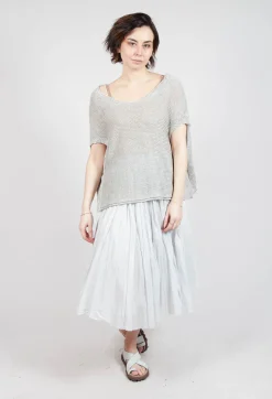 Rundholz Mainline Jumpers^Open Knit Jumper in Moon Mel