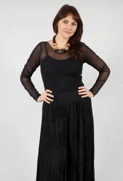 Xenia Design Tops^Or Top in Black