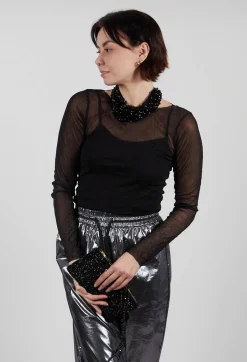Xenia Design Tops^Or Top in Black