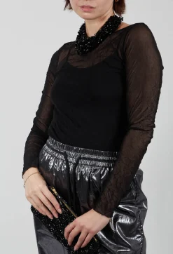 Xenia Design Tops^Or Top in Black