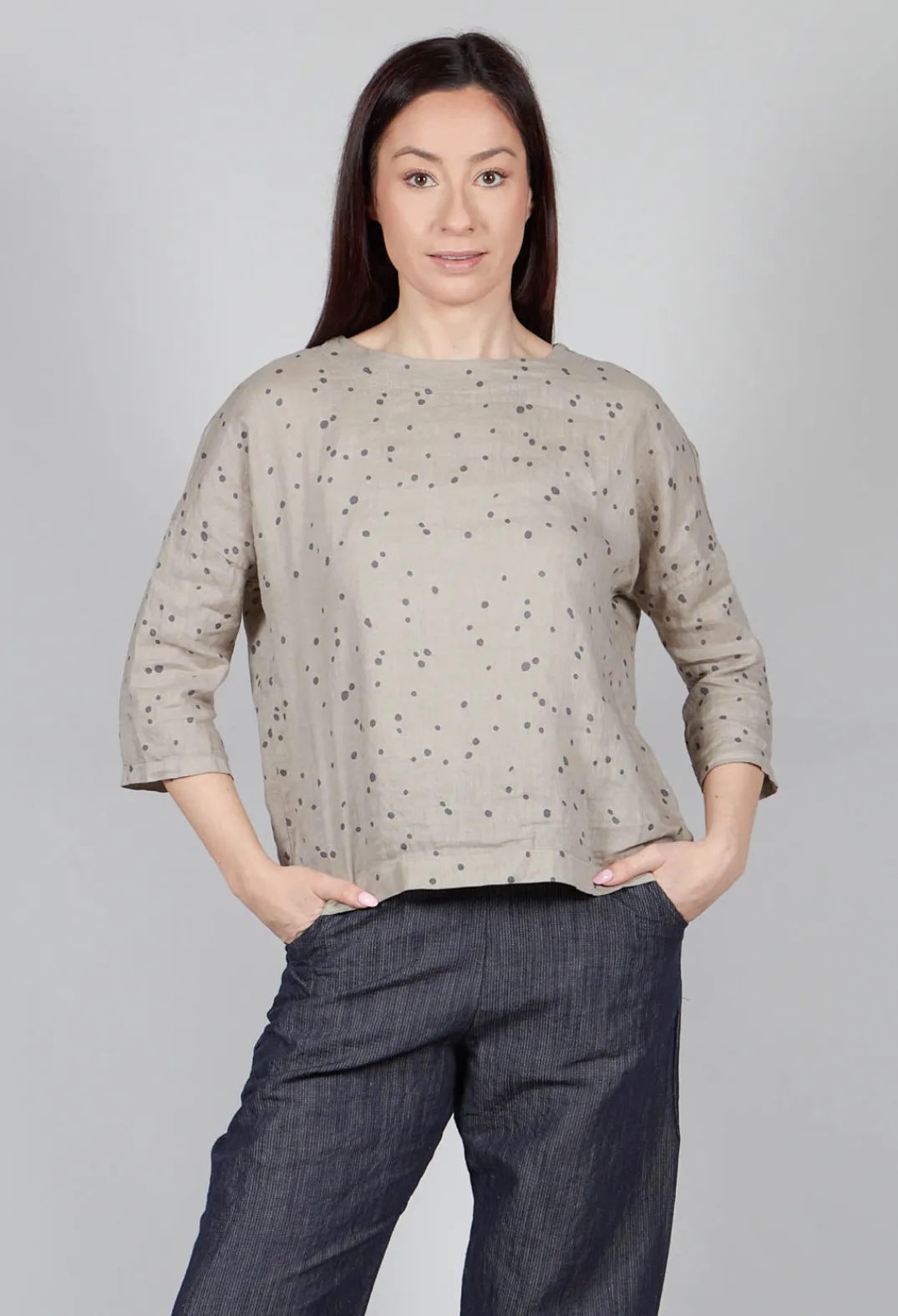 Mama B Shirts & Blouses^Orbita Ls Shirt In Carbone