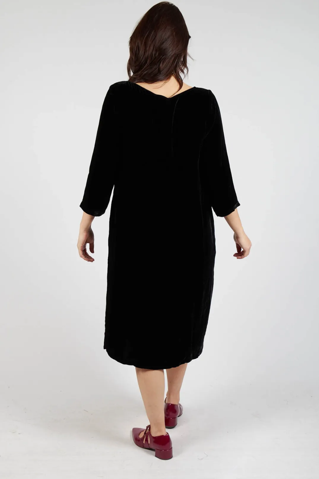 Bianco Levrin Dresses^Oriana Dress in Poppy Black