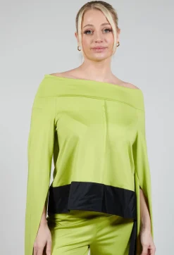 Xenia Design Shirts & Blouses^OSTA Shirt in Light Green Black