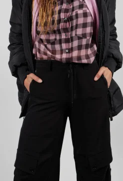 High Trousers^Outgoing Trousers in Black