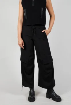 High Trousers^Outgoing Trousers in Black