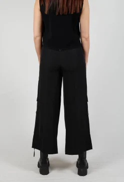 High Trousers^Outgoing Trousers in Black