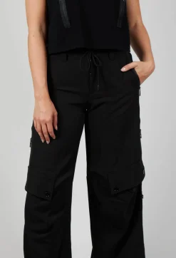 High Trousers^Outgoing Trousers in Black