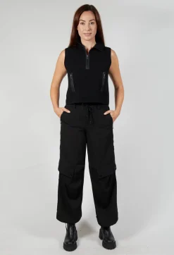 High Trousers^Outgoing Trousers in Black