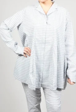 Rundholz Black Label Jackets^Oversized Lightweight Jacket in Water Check