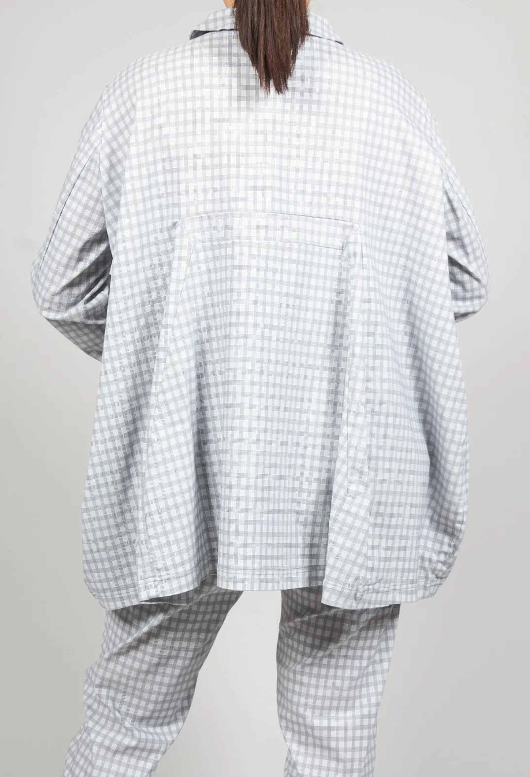 Rundholz Black Label Jackets^Oversized Lightweight Jacket in Water Check