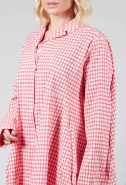 Rundholz Black Label Jackets^Oversized Lightweight Jacket in Cherry Check