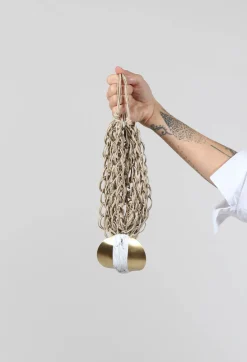 Katerina Vassou Necklaces^Oversized Necklace with Multiple Strings with Gold Pendant