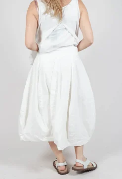 Rundholz Mainline Skirts^Oversized Pocket Skirt in Starwhite