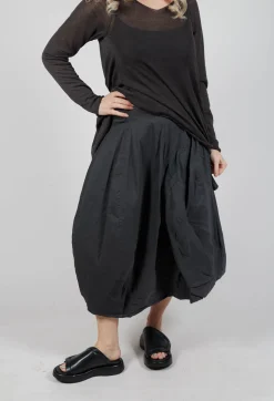 Rundholz Mainline Skirts^Oversized Pocket Skirt in Asteroid