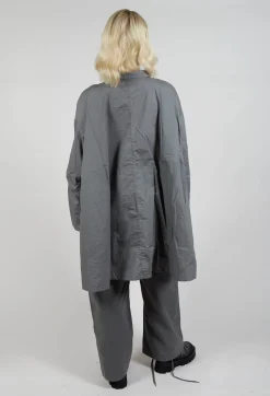 Rundholz Black Label Dresses^Oversized Shirt Dress in Rock Print