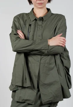 Rundholz Black Label Shirts & Blouses^Oversized Shirt in Camp Print