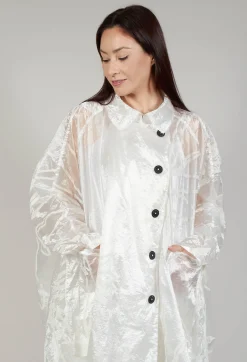 Rundholz Dip Coats^Oversized Trenchcoat in Starwhite