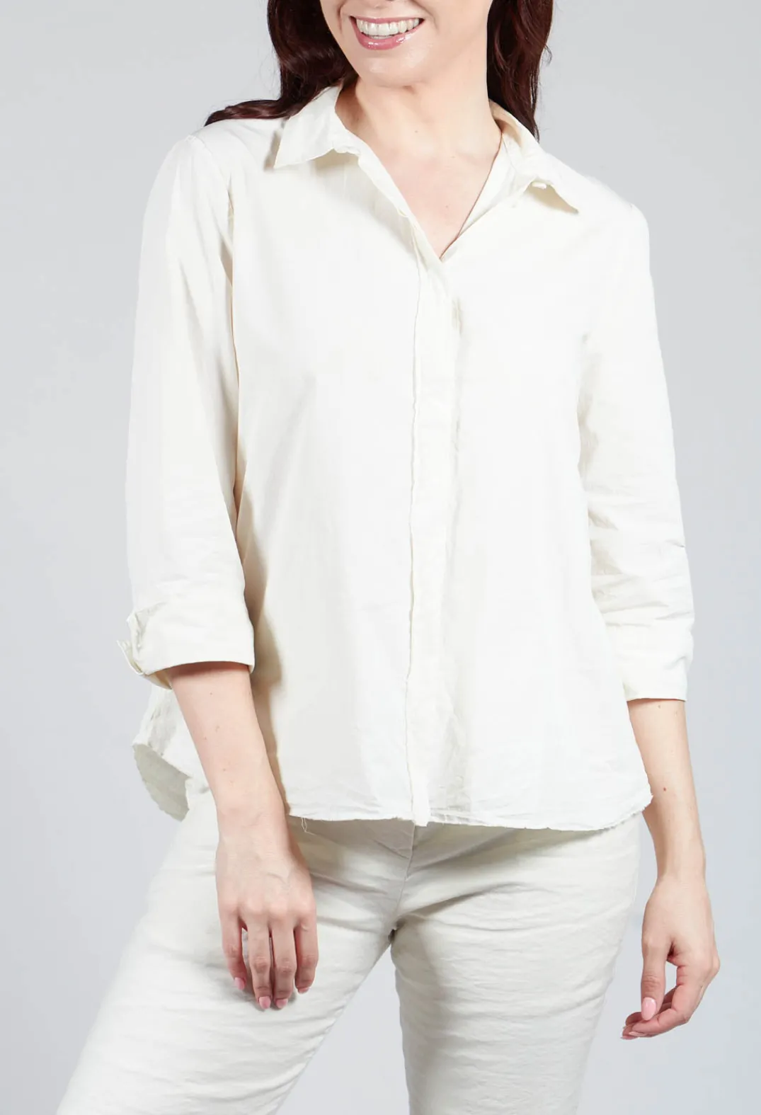 Aequamente Shirts & Blouses^Oxford Shirt in Chalk