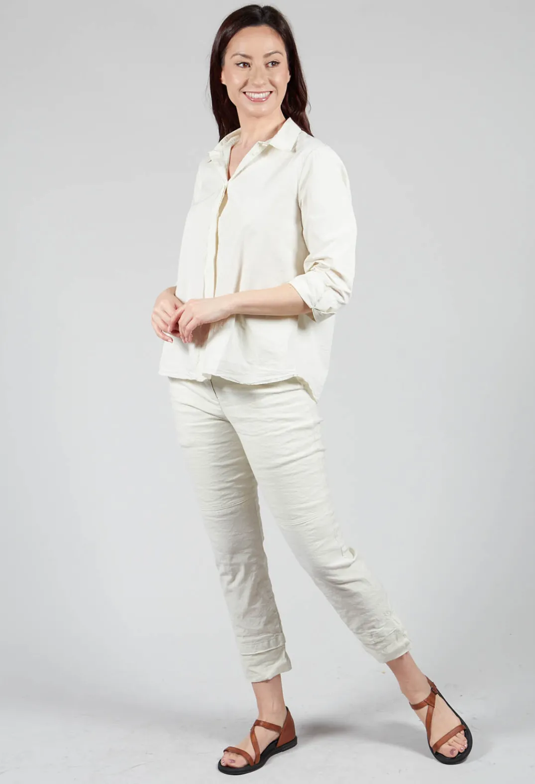 Aequamente Shirts & Blouses^Oxford Shirt in Chalk