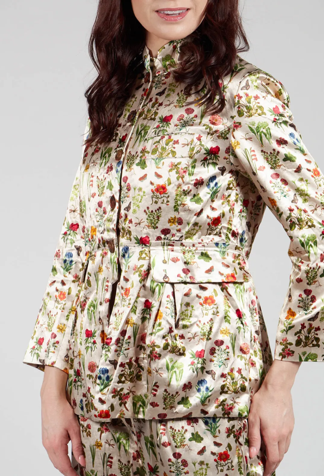 Aleksandr Manamis Jackets^Padded Jacket in Petite Fleurs