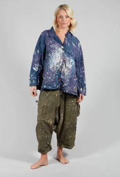 Magnolia Pearl Jackets^Paint Splatter Crop Tancy Coat in Workwear