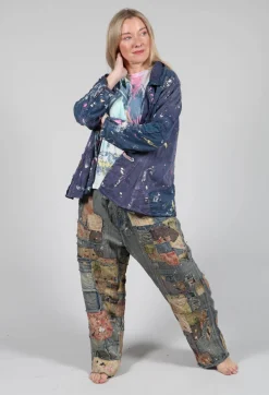 Magnolia Pearl Jackets^Paint Splatter Crop Tancy Coat in Workwear