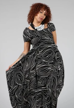 Xenia Design Dresses^PAKA11 Dress in Black with White