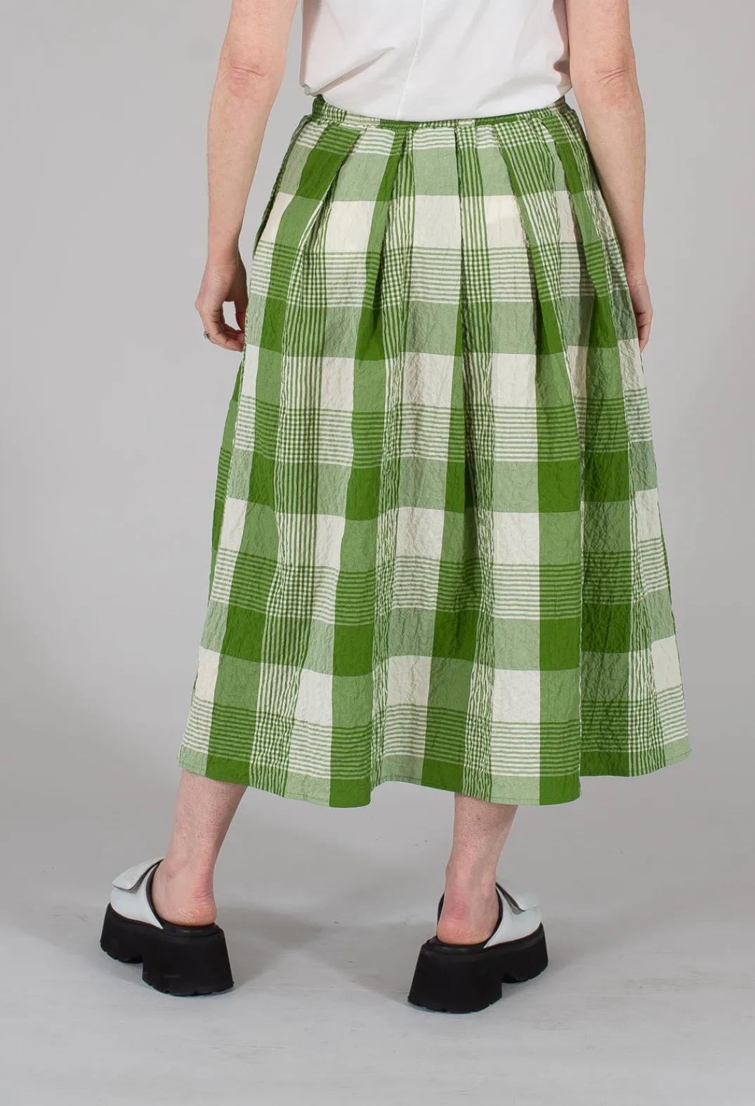 Mama B Skirts^Panarea Q Skirt in Avocado