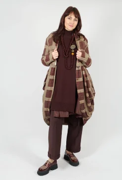 Mei Meij Dresses^Panelled Sweater Dress in Java