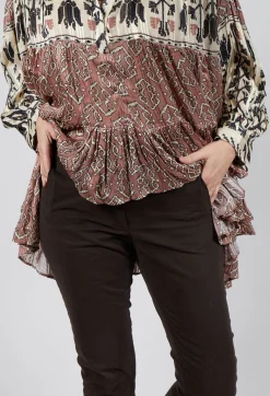 Hannoh Wessel Trousers^Pants Pavana in Sepia
