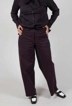 Hannoh Wessel Trousers^Pants Pura in Plum